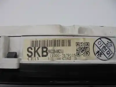 Second-hand car spare part speedometer for ssangyong rexton d27dt oem iam references 8022008211  