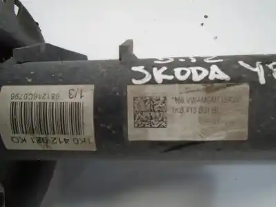 Автозапчасти б/у передний левый амортизатор за skoda yeti (5l) (2009) dfsa ссылки oem iam 1k0413031bl  