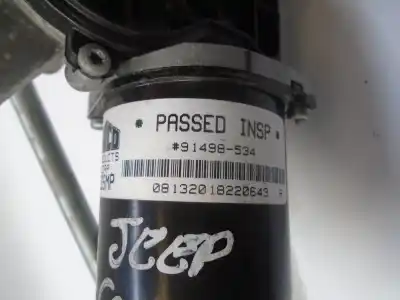 Pièce détachée automobile d'occasion moteur d'essuie-glace avant pour jeep compass (mp) 55263624 références oem iam 91498534  