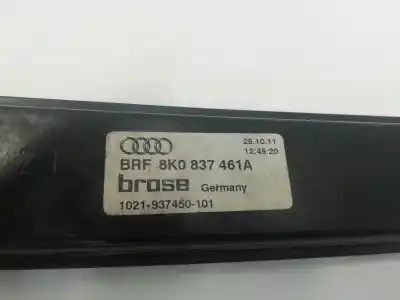 Second-hand car spare part driver left window regulator for audi a4 b8 (8k2) 2.0 tdi oem iam references 8k0837461a  