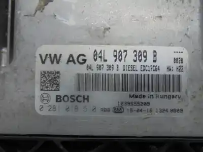Автозапчасти б/у блок управления двигателем за seat leon (5f1) clh ссылки oem iam 04l906021m  