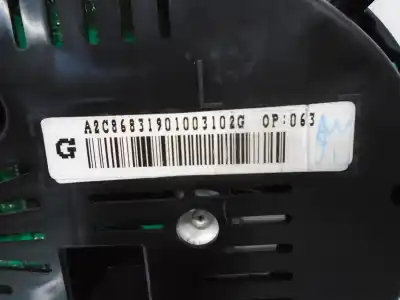 Pezzo di ricambio per auto di seconda mano contatore di chilometri per opel mokka a17dts riferimenti oem iam 95375175  