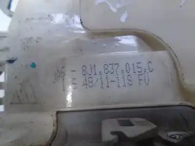 Автозапчасти б/у замок левой передней двери за audi a1 (8x1, 8xk) 1.6 tdi ссылки oem iam 8j1837015c  