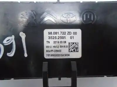 Peça sobressalente para automóvel em segunda mão comando de sofagem (chauffage / ar condicionado)  por opel combo cargo (e) b16dt bh02 referências oem iam 98081722zd  