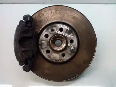 Piesă de schimb auto la mâna a doua fuzeta stanga fata pentru skoda rapid spaceback (nh) cayc referințe oem iam 6q0407255s