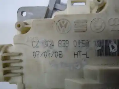 Автозапчастина б/у замок дверей заднього лівого для skoda superb ii (3t4) 2.0 tdi посилання на oem iam 3c4839015a  