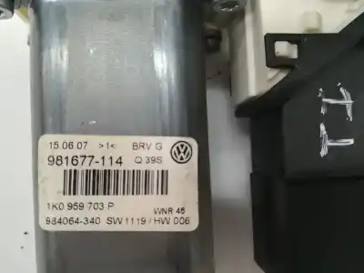 Автозапчасти б/у мотор заднего левого стекла за volkswagen passat b6 variant (3c5) 2.0 tdi 16v ссылки oem iam 1k0959703p  