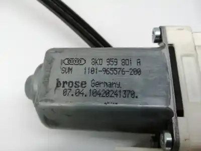 Second-hand car spare part rear left window regulator for audi q7 (4l) cas oem iam references 4l0839461a  