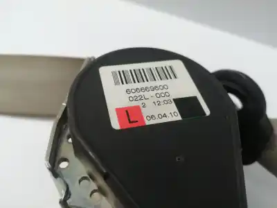 Second-hand car spare part rear left seat belt for audi q7 (4l) cas oem iam references 4l0857805g  