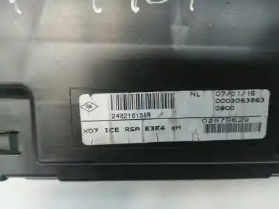 Автозапчастина б/у лічик километрів годинин для renault twingo iii h4b401 посилання на oem iam 248216158r  