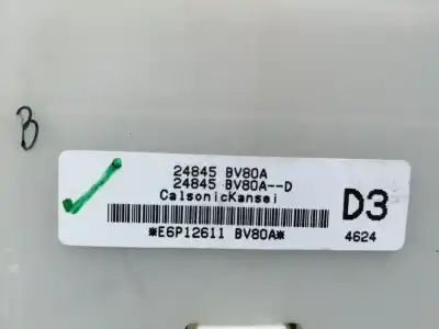 Second-hand car spare part climate control for nissan juke (f15e) hra2ddt oem iam references 24845bv80a  