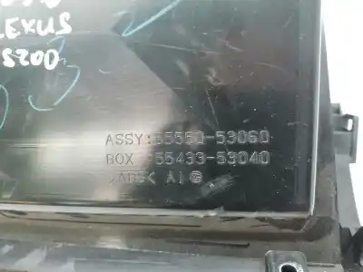 Автозапчасти б/у бардачок за lexus is (ds2/is2) 2ad-fhv ссылки oem iam 5555053060c0  