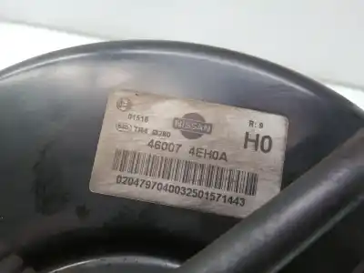 Автозапчастина б/у гальмівний серво для nissan qashqai ii suv (j11, j11_) 1.2 dig-t посилання на oem iam 472104eh0j  