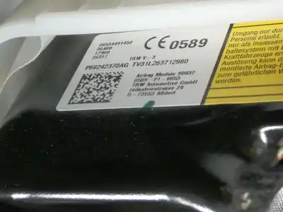 Автозапчастина б/у комплект подушки безпеки для jeep compass (mp) fca посилання на oem iam 5ut07dx9ac  