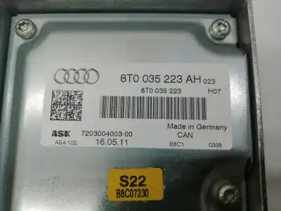 Автозапчастина б/у електронний модуль для audi a5 descapotable (8f7) 2.0 tfsi посилання на oem iam 8t0035223ah  