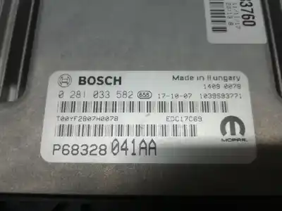 Second-hand car spare part ecu engine control for jeep compass (mp) fca oem iam references 68328041aa  