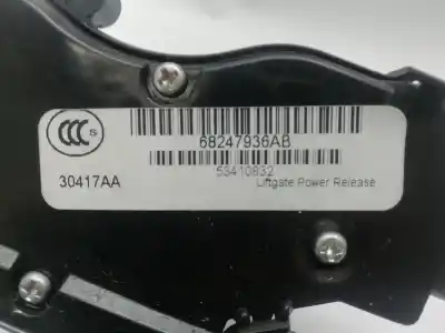 Автозапчасти б/у замок багажника/ворот за jeep compass (mp) fca ссылки oem iam 68247936ab  