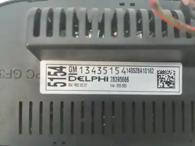 Gebrauchtes Autoersatzteil steuerung der heizung / klimaanlage zum opel meriva b a14nel oem-iam-referenzen 1822421  