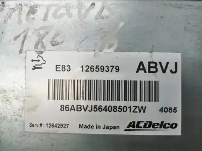 Автозапчастина б/у ебу контролер двигуна для opel meriva b a14nel посилання на oem iam 1247248  