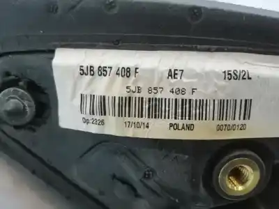 Автозапчасти б/у задний вид справа за seat toledo iv (kg3) 1.6 tdi ссылки oem iam 5jb857508c  