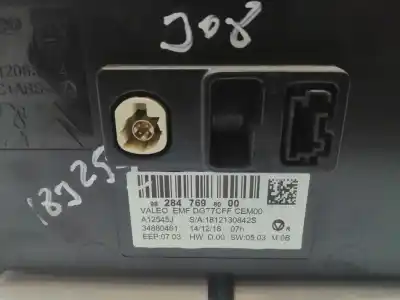 Second-hand car spare part multifunction display for peugeot 308 (p5) hn05 oem iam references 9828476980  
