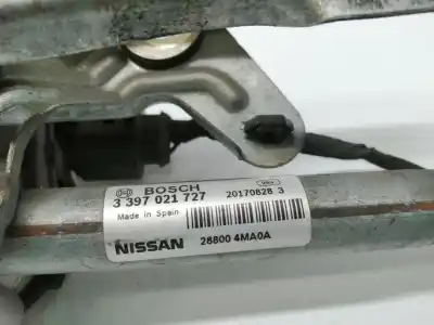 Second-hand car spare part front windshield wiper motor for nissan pulsar fastback (c13) 1.2 dig-t oem iam references 288004ma0a  