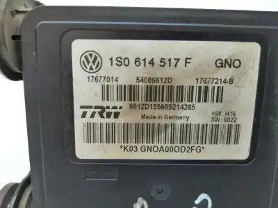 Second-hand car spare part abs control unit for seat toledo iv (kg3) 1.6 tdi oem iam references 1s0614517l  