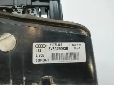 Автозапчастина б/у внутрішній лівий задній ліхар для audi a3 (8v1) crkb посилання на oem iam 8v3945093b  