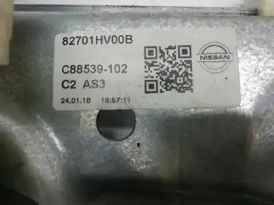 Автозапчасти б/у регулятор стекла заднего левого за nissan qashqai ii suv (j11, j11_) 1.2 dig-t ссылки oem iam 82701hv00b  