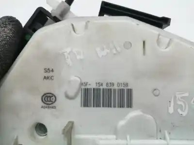 Автозапчасти б/у замок задней правой двери за seat mii (kf1, ke1) 1.0 ссылки oem iam 1s4839016b  