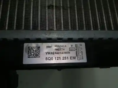 Автозапчастина б/у водяний радіатор для seat leon sc (5f5) 2.0 tdi посилання на oem iam 5q0121251gq  