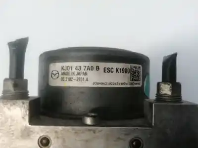 Автозапчасти б/у блок управления абс за mazda cx-5 (ke, gh) 2.2 d (ke2fw) ссылки oem iam kd316788zb  