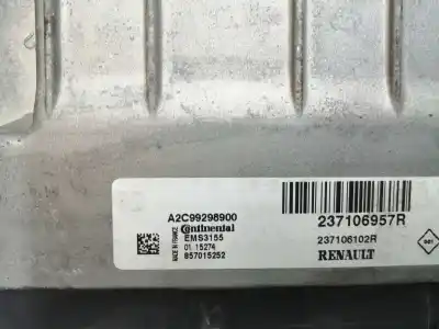 Автозапчастина б/у ебу контролер двигуна для renault captur i h5f412 посилання на oem iam 237106957r  
