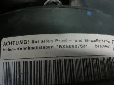 Second-hand car spare part complete engine for volkswagen jetta (1k2) 1.9 tdi oem iam references bxe  