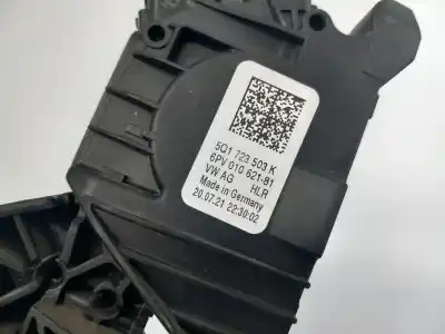 Second-hand car spare part accelerator pedal for skoda octavia combi (nx5) dtrd oem iam references 5q1723503k  