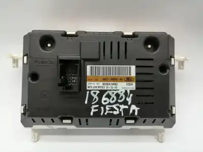 Автозапчастина б/у багатофункційний дисплей для ford fiesta vi (cb1, ccn) 1.4 tdci посилання на oem iam 1766039  