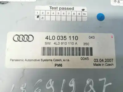 Автозапчасти б/у аудиосистема / радио cd за audi q7 (4l) btr ссылки oem iam 4l0057110ax  