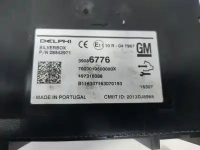 Автозапчасти б/у электронный модуль за opel mokka x b16dth ссылки oem iam 39086776  
