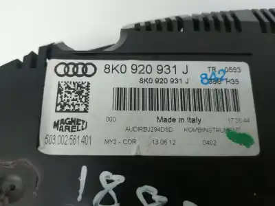 Автозапчастина б/у лічик километрів годинин для audi a4 avant (8k5) (2008) clab посилання на oem iam 8k0920931j  