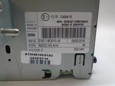 Second-hand car spare part various parts for ford c-max ii (dxa/cb7, dxa/ceu) 1.0 ecoboost oem iam references e1bt18c815uk  