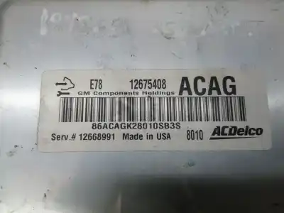 Pezzo di ricambio per auto di seconda mano centralina motore per opel astra j berlina 5p b14net riferimenti oem iam 12668991  