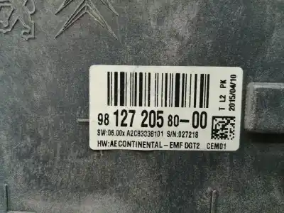 Pezzo di ricambio per auto di seconda mano display multifunzione per citroen c4 picasso/spacetourer ph01 riferimenti oem iam 9812720580  