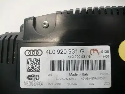 Автозапчасти б/у счетчик километров часы за audi q7 (4l) ccga ссылки oem iam 4l0920931gx  