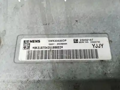 Автозапчастина б/у ебу контролер двигуна для cadillac srx lh2 посилання на oem iam   