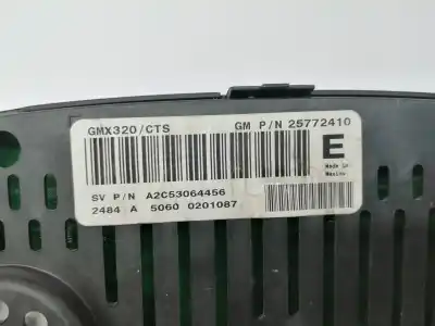 Second-hand car spare part speedometer for cadillac srx lh2 oem iam references 25772410  