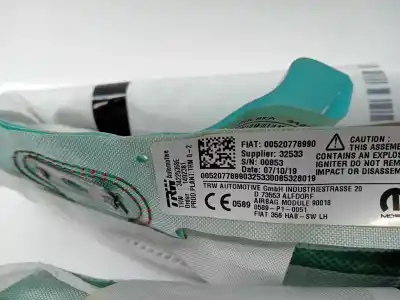 Second-hand car spare part front left curtain airbag for fiat ii tipo (357) hatchback 55280444 oem iam references 52192856  