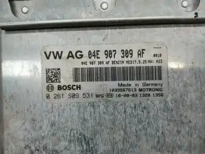 Pezzo di ricambio per auto di seconda mano centralina motore per skoda rapid spaceback (nh) cjzc riferimenti oem iam 0261s09531  