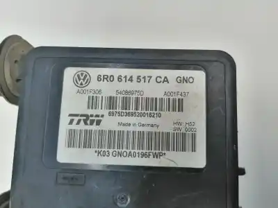 Peça sobressalente para automóvel em segunda mão boitier de commande de abs por skoda rapid spaceback (nh) cjzc referências oem iam 6r0614517ca  