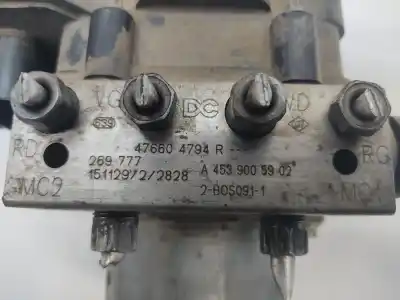 Автозапчастина б/у блок управління abs для smart forfour 281920 посилання на oem iam   