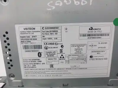 Автозапчастина б/у аудіо система / радіо cd для smart forfour 281910 посилання на oem iam a4539008502  